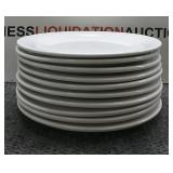 10 Glass Restaurant Plates 10 Glass Restaurant Plates