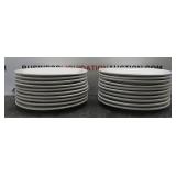 (20) Glass Restaurant Plates (20) Glass Restaurant Plates