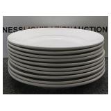 10 Glass Restaurant Plates 10 Glass Restaurant Plates
