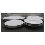 (12) Piece Glass Restaurant Plate Set