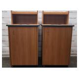 Wooden Trash Can Enclosures