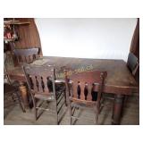 Vintage Dining Table and Chairs