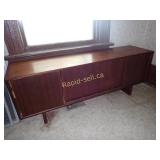Teak Buffet with 4 Sliding Doors