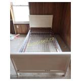 Vintage Metal Single Bed