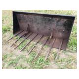 Manure Bucket Loader Fork