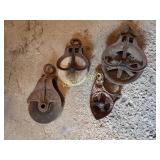 Old Pulleys