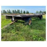 Flat Deck Hay Wagon & HD Running Gear