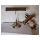 Copper Lantern Light / Desk Lamp