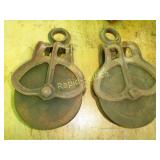 Antique Pulleys