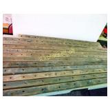 Antique Quilting Frame Parts