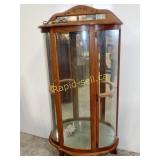 Vintage Oak Display Cabinet