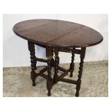 Antique Oak Gateleg Table