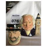 Two Royal Doulton Toby Jugs