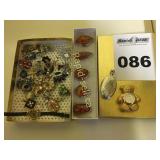 Large Amber Pendants