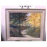 M. Turner Oil on Board