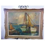 Oil On Canvas by A. Herbert