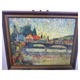 Leslie Shalk Oil on Canvas