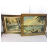 Oil on Canvas Paintings