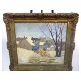 Hilda Ruston Oil on Board