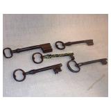 Collectible Skeleton Keys