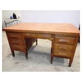 Vintage Oak Desk
