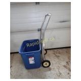 Recycling Curb Runner Cart