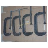 4 - Craftsman C Clamps