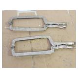 Pair fo 9" Reach Vice Grips