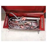 Red Hydraulic Power Pack