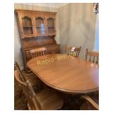 Colonial Solid Maple Dining Room Set
