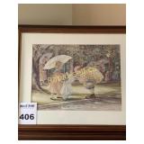 1990 Trisha Romance The Clown Print