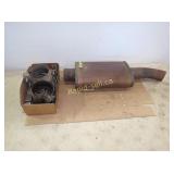 3" Magnaflower Muffler & Clamps