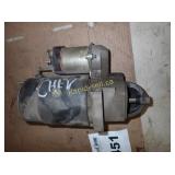 Small Black Chevrolet Starter