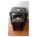 Lacquer Lotus Tables