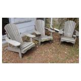 3 Muskoka Chairs