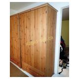 Pine Armoire by Ikea