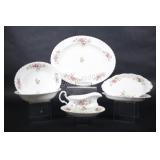 Royal Albert Moss Rose Bone China Serving Platters