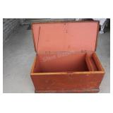 Antique Solid Wood Storage Child