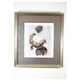 Dryne Mixed Media Signed Framed Artwork