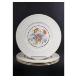 Wedgwood Decorative Embossed Plates, Set of Three