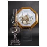 Limited Edition - Limoges No 567 Plate & Lamp