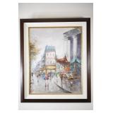 Mirte Signed Paris Street Artwork