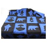 Kiluk, 100% Wool Inuit Wall Hanging