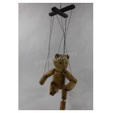 Puppet Marionette Hand Carved Bear