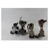 Vintage Metal & Rubber Adjustable Roller Skates