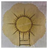 Hughes Yellow Corn Flower Serving / Cake Platter