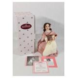 "Meg" Collectible Porcelain Box Doll