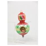 6.5" German Blown X Large Glass Christmas Ornament