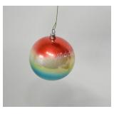 German Blown X Large Glass Christmas Ornament