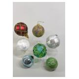 LARGE Collection of Christmas Glass & Resin Balls